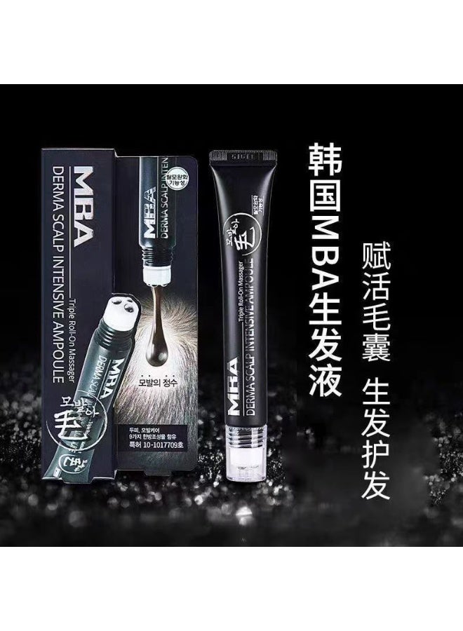 MBA Roll-on Hair Growth Essence (Black) - Anti-Hair Loss & Strengthening, Scalp Care & Hair Growth Serum - Image 5